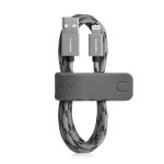 MOMAX Elite Lightning MFi kabel USB  8pin do iPhone iPad iPod - szary