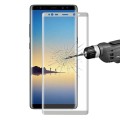 Pełne szkło hartowane na ekran Samsung Galaxy Note 8 srebrne