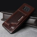 Skórzane Etui PIERRE CARDIN Samsung Galaxy S8 brązowe