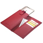 Etui QIALINO Portfel iPhone Samsung Huawei czerwony