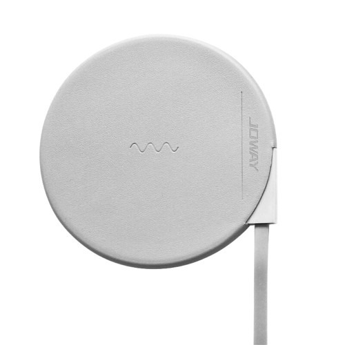 JOWAY elegancka ładowarka bezprzewodowa WXC02 do iPhone X, Samsung - biała
