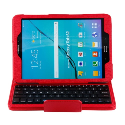 Etui Klawiatura Samsung Galaxy Tab S2 9.7 czerwona
