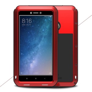 Pancerne Etui LOVE MEI Xiaomi Mi Max 2 czerwone