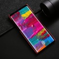Eleganckie skórzane etui typu plecki Galaxy Note 9 - czerwone