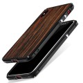 Aluminiowa ramka z drewnianymi pleckami do iPhone X