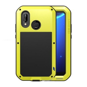 LOVE MEI Pancerne Etui do Huawei P20 Lite żółte