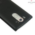 Skórzane Etui Plecki PIERRE CARDIN LG V10 czarne