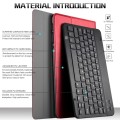 Etui Bezprzewodowa Klawiatura Samsung Galaxy Tab S4 10.5 czerwona