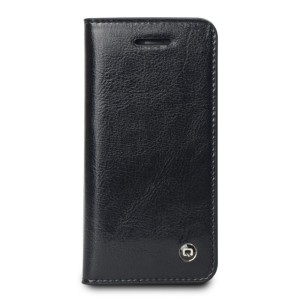 Skórzany Pokrowiec Etui QIALINO iPhone 5 5S SE czarne