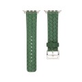 Skórzany Mocny Pasek do Apple Watch 42/44mm zielony